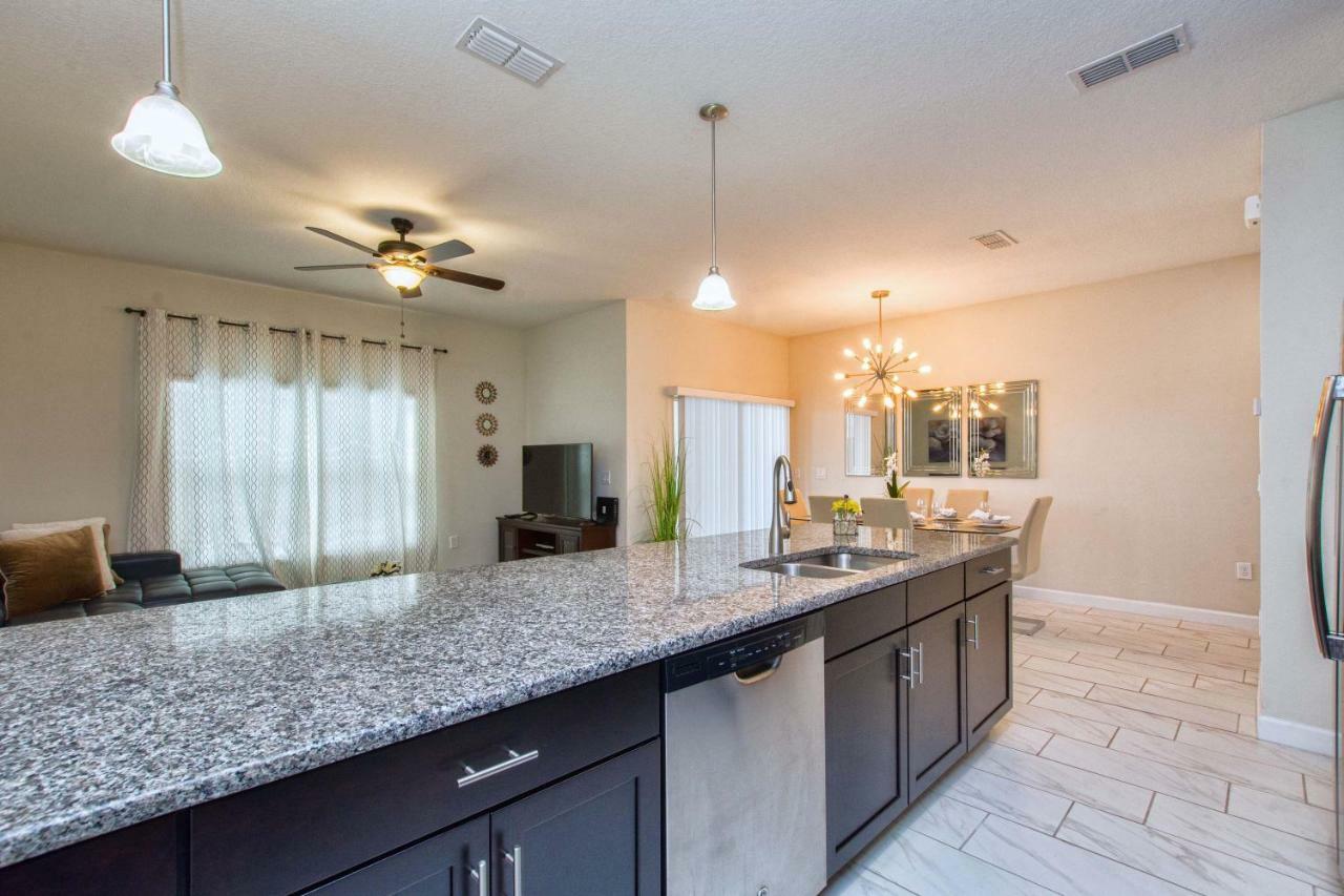 I - New 4 Bedroom Home - 5 Miles To Disney - Free Water Park - Private Pool Kissimmee Exterior photo
